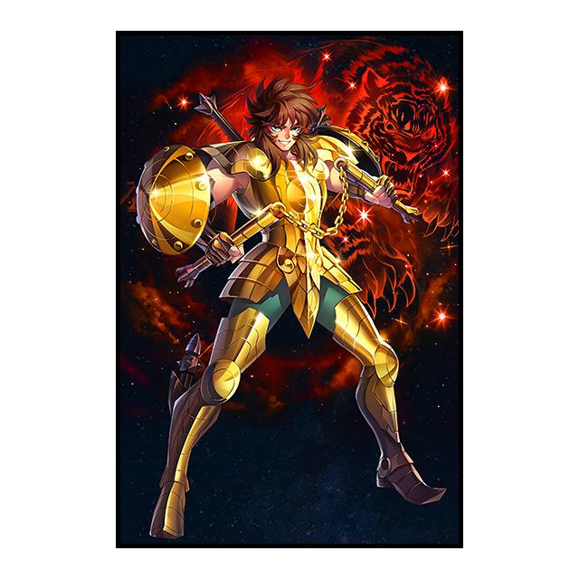 Japanese Classic Anime 12 Saint Seiya Gold Saint, Decoration, Drawing, Wall Painting, Canvas, Painting, Wall Art Prints, Home Decor for the Room
