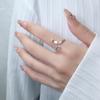 Korean Cute Kitten Adjustable Women's Meow Star Ring