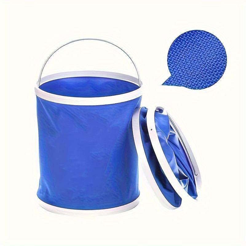 1PC/13L Multifunctional Folding Bucket Shrink Bucket Car Convenient Outdoor Folding Bucket Fishing Bucket for Car Washing
