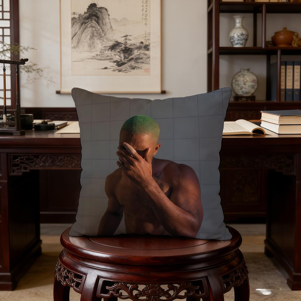 Creator Music F-Frank O-Ocean cushion cover Home Office Birthday Anniversary Gifts Soft Skin Friendly Cushion Cover