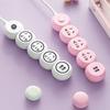 Usb Power Strip, Multi-Hole And Multi-Port Plug, Student Dormitory Home Pink Cute Socket With Cable Power Strip Power Converter