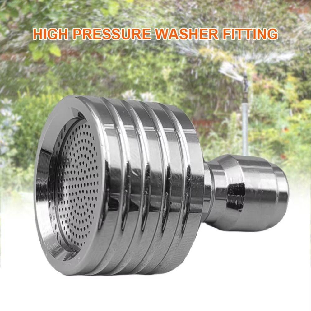 1/4 Quick Connect Shower Head Quick Plug Washing Nozzle Shower Blades Water Nozzle Flower Watering