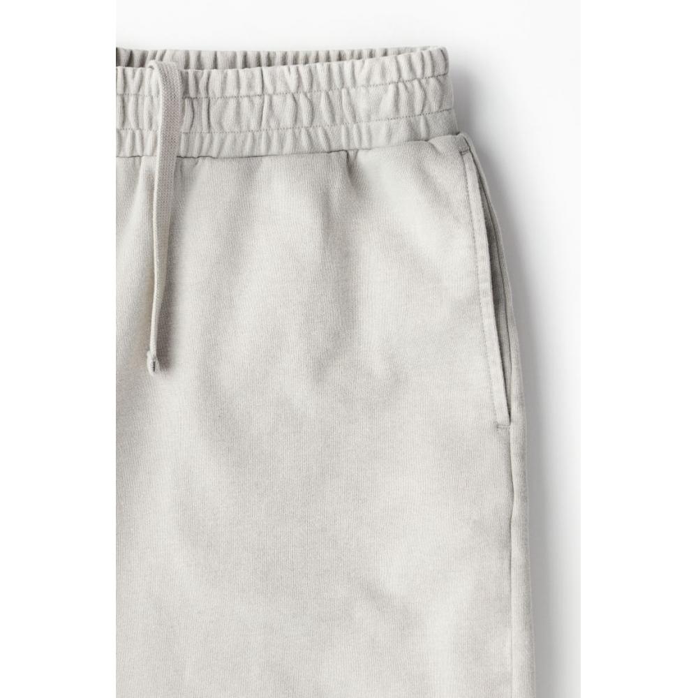 H M Loose Fit Sweat sHorts ligHt Sage Green