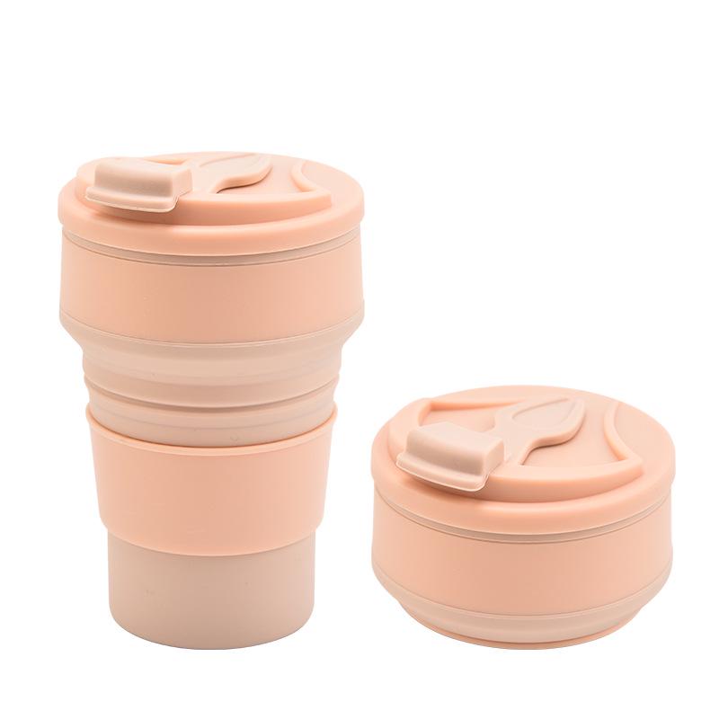 

New Silicone Telescopic Travel Cup - Customizable Logo 350ml