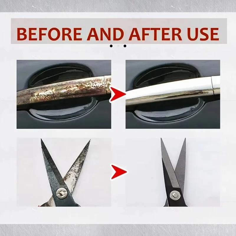 Vopsea Inhibitoare de Rugină pentru Mașină Îndepărtător Rapid de Rugină Spray Deruginant Metal Fier Prowder Agent de Îndepărtare a Petelor Îngrijire Butuc Roată Mașină