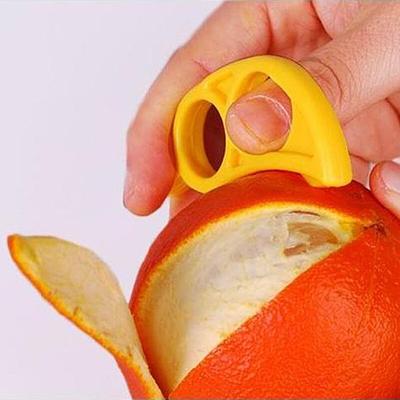 5 Stück Mausform Zitronen Orange Zitrusfrüchte Öffner Schäler Entferner Slicer