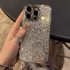 Luxury Glitter Blingbling Phone Case For iPhone 11 12 13 14 15 16 Pro Max Plus Shockproof Bumper Cases Cover