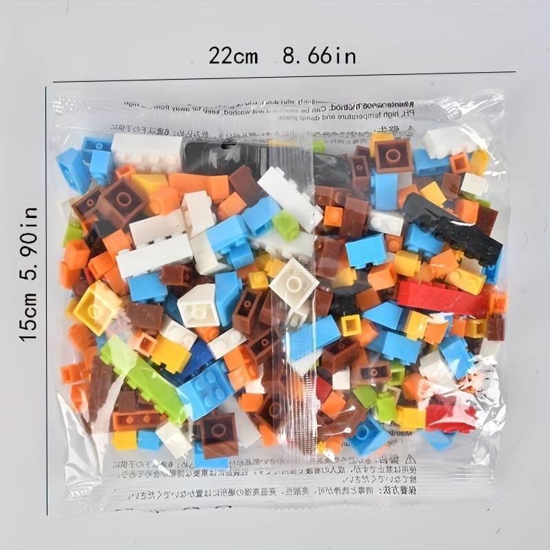 500-1000 DIY creative building blocks bulk set Urban Classic building blocks Assembled birthday gift children s educational toys