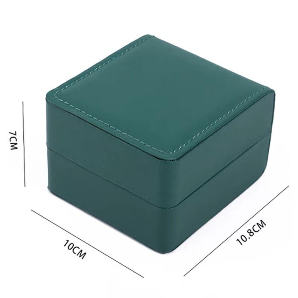 with Pillow Wristwatch Display Case PU Leather Travel Jewelry Organizer  for Men Gift