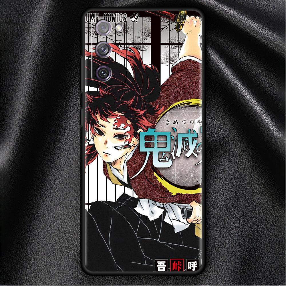 Case For Samsung Galaxy S20 FE S22 Ultra S21 Plus Luxury Soft Phone Case S10 S9 S8 S10e S7 Silicone Funda Demon Slayer Shell Sac
