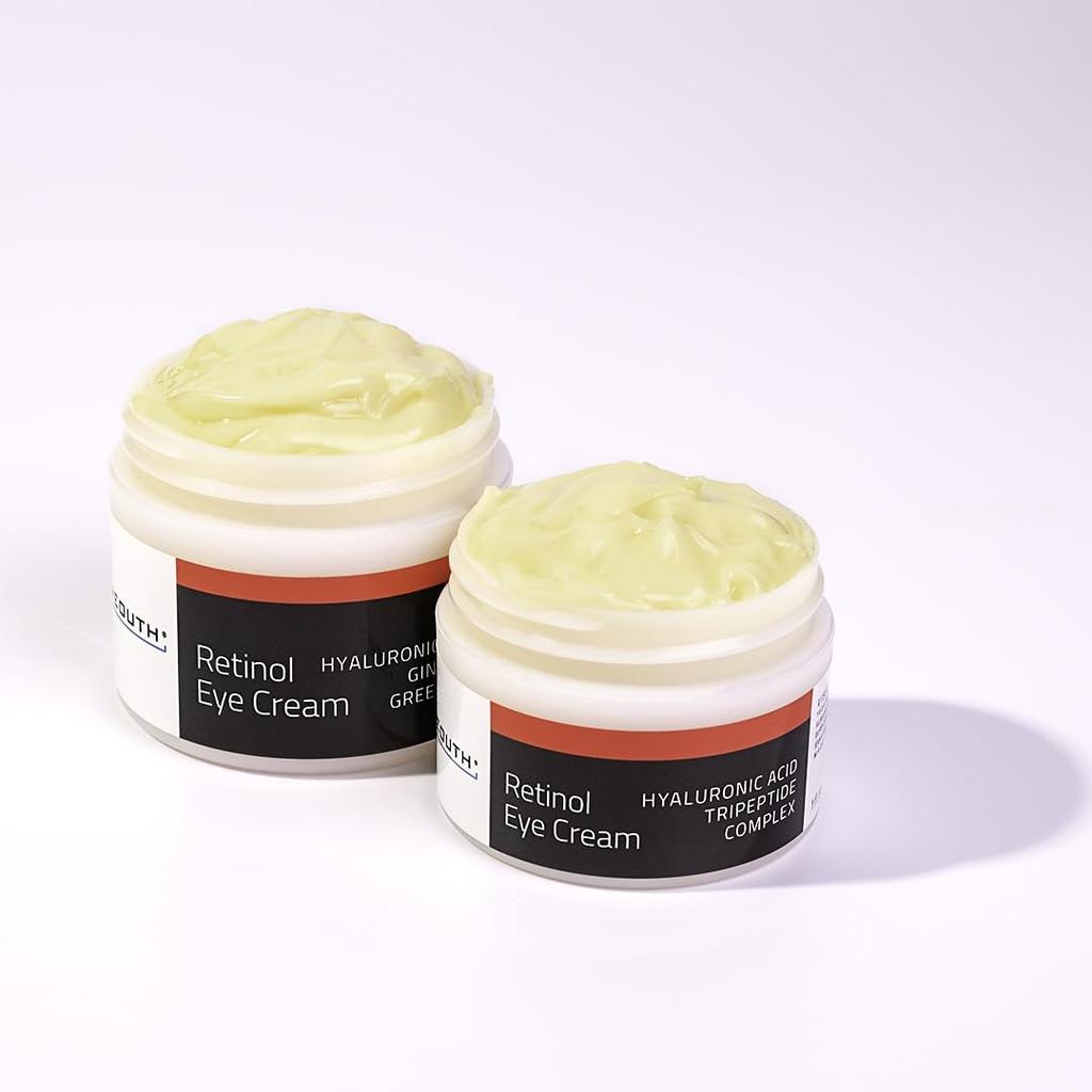 YEOUTH Retinol Eye Cream 30g for Eye and Retinol Cream for Men and Eye Care Eye (1oz), Crow's Feet, Bags, Under-eye Area. Women. Cream.