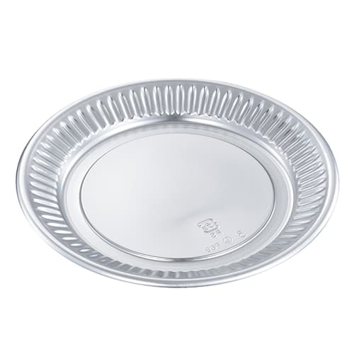 Chuo Kagaku Disposable Containers, DX Round Plates, K-3, Black, 100-Pack, Size: Approx. 0 x 21.5 x 2 cm