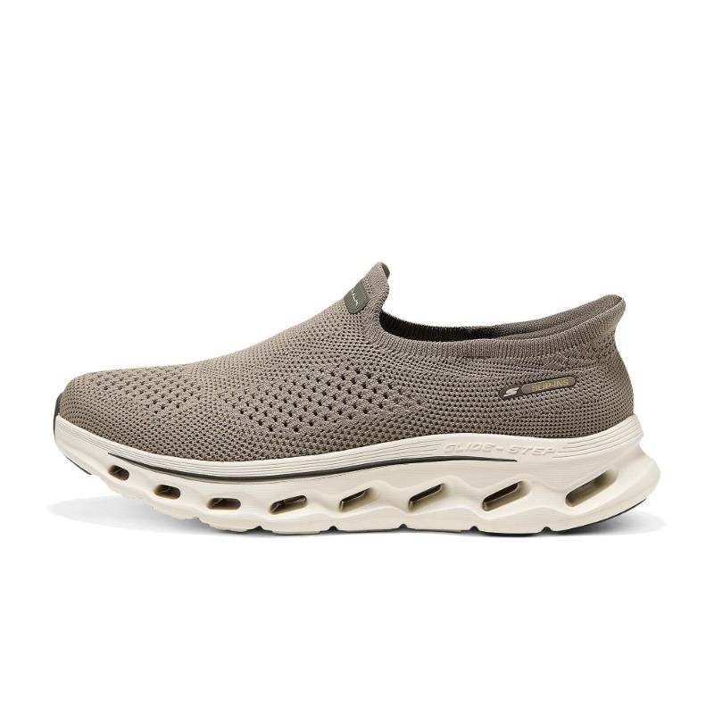 Skechers GO WALK GLIDE-STEP 2.0 Men Walking Shoes Taupe 217025-TPE 44