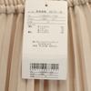 Unused Rienda Maxi Length 2-way Design Pleated Skirt S Beige Women Used