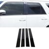 Car Door Window Pillar Post Panel Decor Cover Trim Decal Sticker For 4Runner 10+