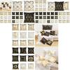 Premium Single Side Printed Bronzing Geometric Cushion Cover Perfect For Sofa And Bed Decor