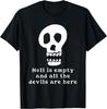 Shakespeare Zitat Shirt Trauriger Deprimierter Spruch Totenkopf Goth T-Shirt