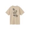 Men's Nike Cartoon Pattern Printing Casual Round Neck Short Sleeve Beige T-Shirt DR8915-250