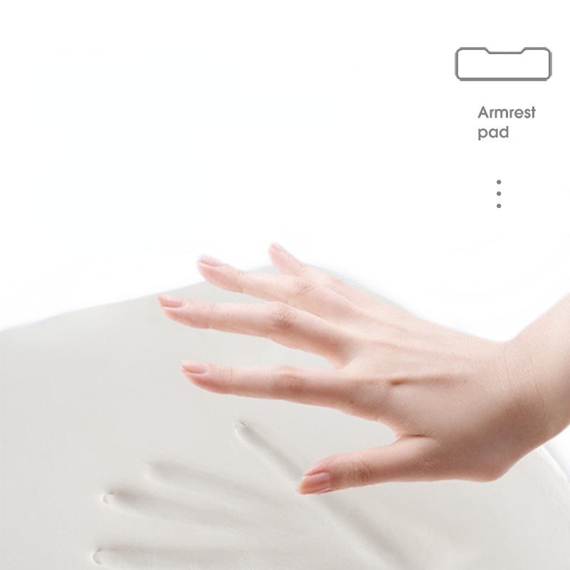 Office Chair Armrest Pad Elbow Pillow Comfortable Support Cushion Memory Foam Inner Core Sofa Cushion for Home Office Game Chair