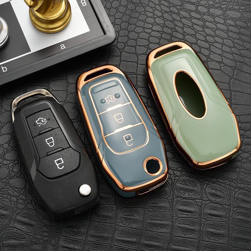 Ford Key Case for Classic Focus, Escort, Edge, Mondeo, Kuga, EcoSport
