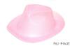 Sparkly Gangster Hat Light Pink 1 Pc.