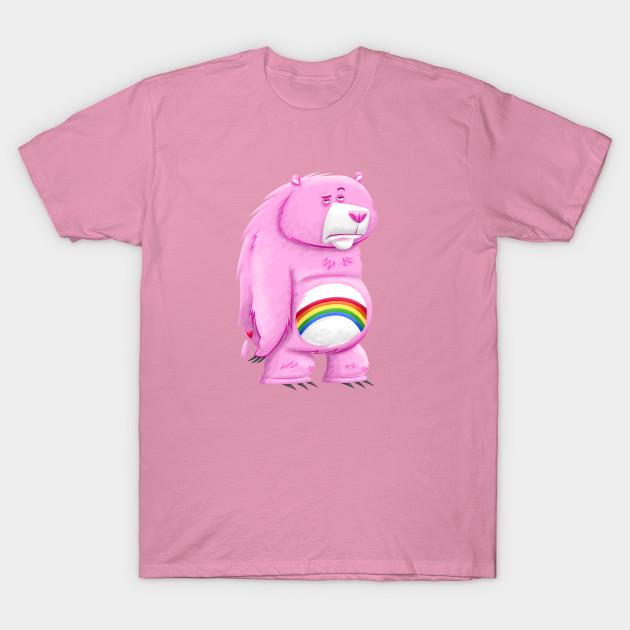 T Shirt Women Couldnt Care Less Bear Harajuku Print Kawaii Tshirt Summer Short Sleeve Female T-Shirt Top Tee
