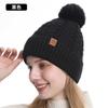 Winter Knitted Hat, Gloves, Hat, Scarf Three-piece Set, Winter Women's Outdoor Riding Double-layer Knitted Scarf