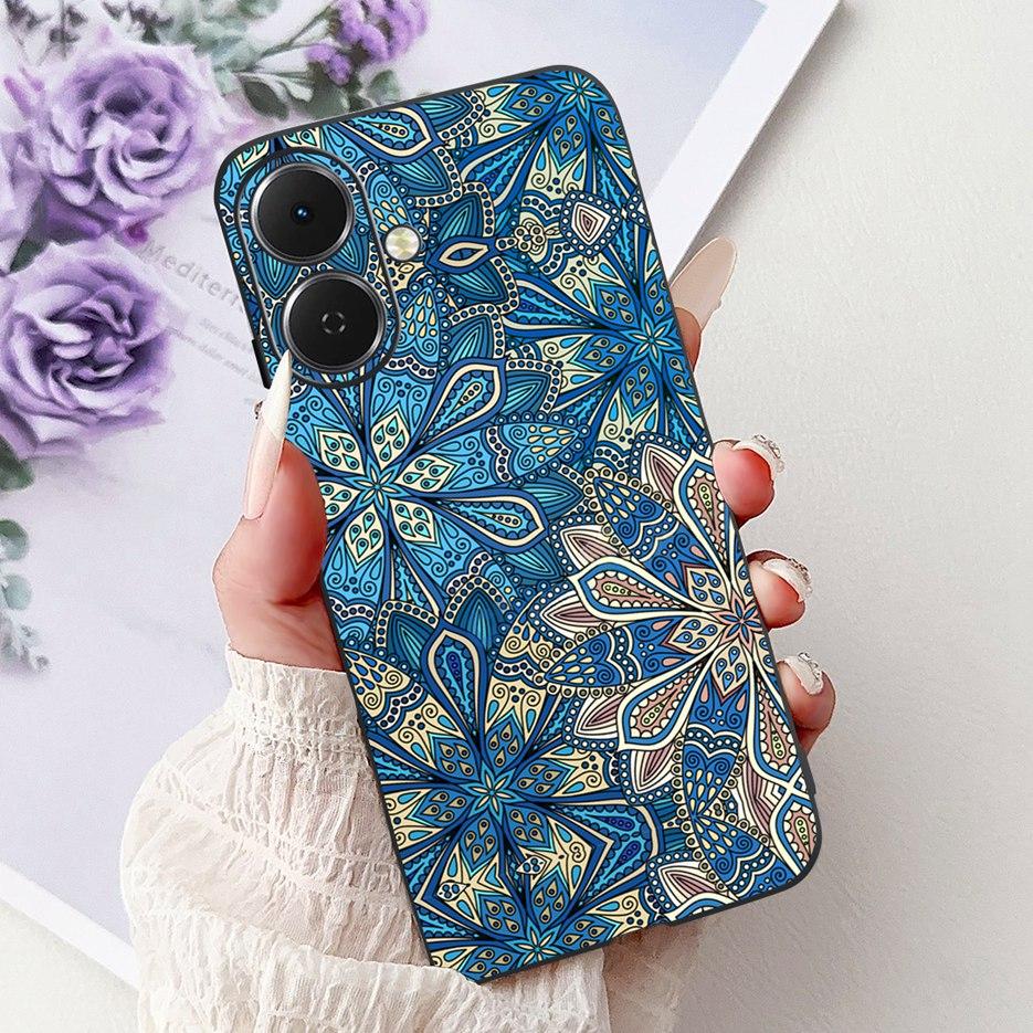 For Tecno Spark GO 2 Case LJ7 Popular Painted Cover 6.67'' Soft Silicone Phone Case For Tecno Spark Go2 SparkGo2 Back Cover Bags