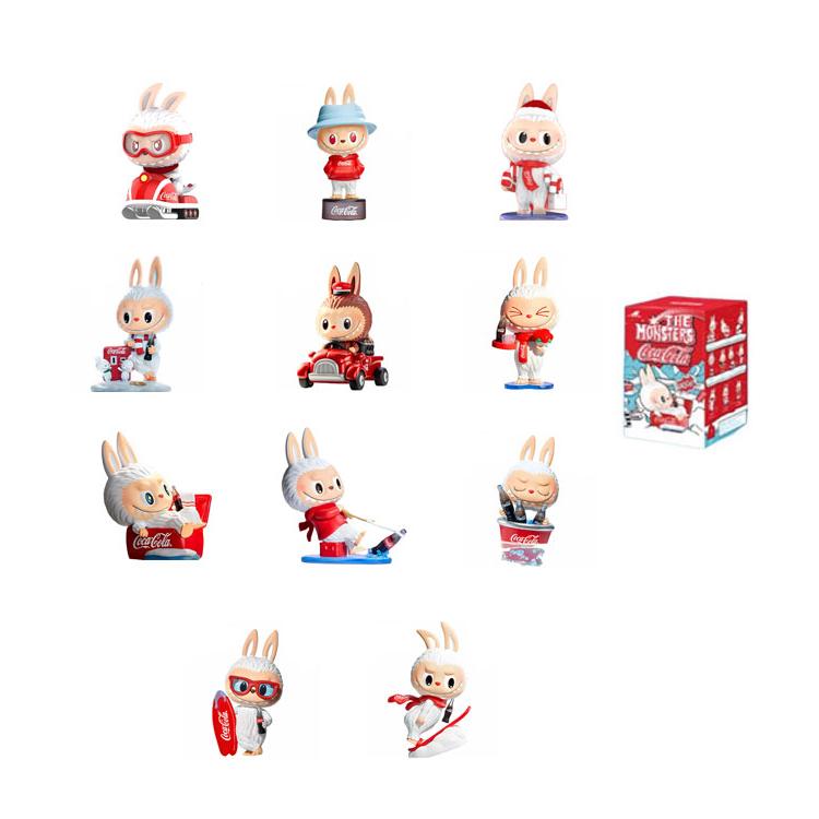 New POP MART LABUBU THE MONSTERS Coca Cola Collection Mystery Boxes 10 For A Single Blind Box/whole Box PPMT-2410-0232