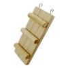 Bird Mouse Parrot Hamster Stand Platform Playground Wooden Ladder Bridge Shelf Cage Toys