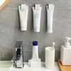 1pcs Punch-free Toothbrush Holder Wall-mounted Toothpaste Holder Storage Rack Holders Organizer Bathroom Accessories