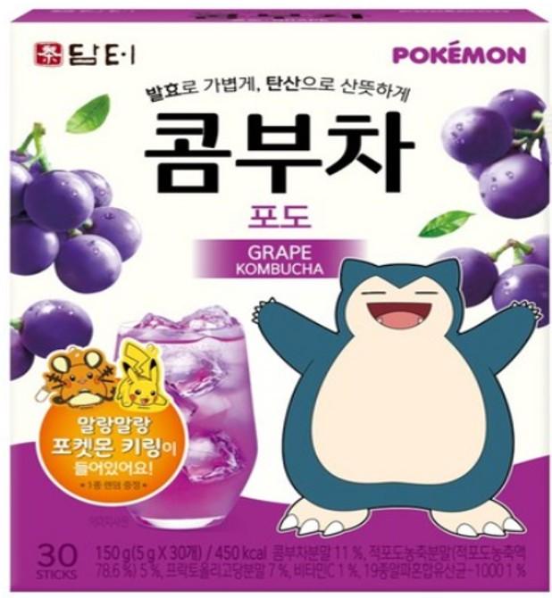 Damtuh Kombucha Tea Pokemon Edition, Pokemon Gift