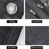 Double Layer Pencil Bag Expandable Pencil Case Portable Pen Holder Binder Pouch  School