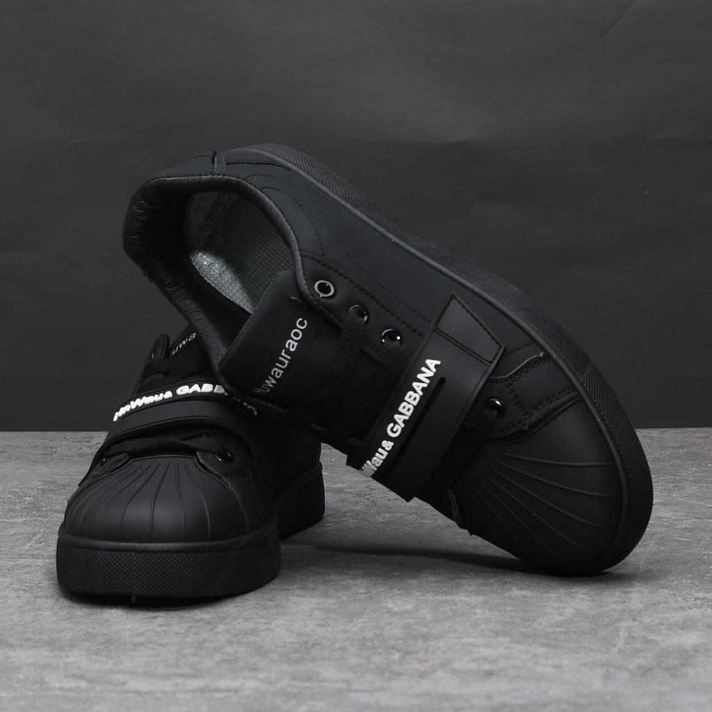 Spring and Autumn new casual low-top board shoes deodorant black German training shoes trendy shoes
