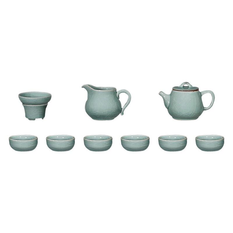Bafangli Han Gao 10-Piece Stone Scoop Tea Set