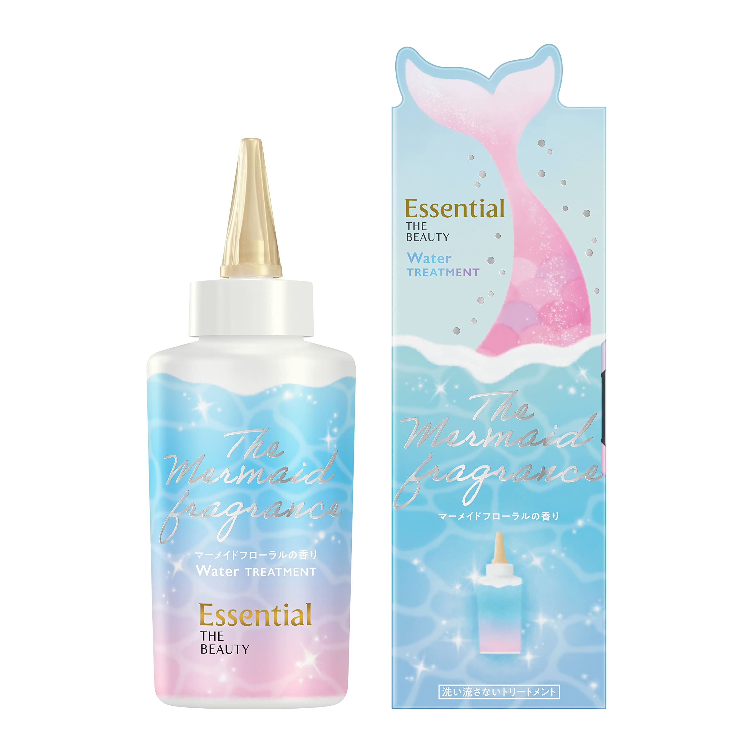 

Издание Essential the Beauty Текстура Волос Красота Вода-уход 200 мл Аромат Русалки и Цветов Уход [Лимитированный Дизайн] Несмываемый розовый