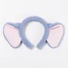 Soft Elephant Plush Headband for Children Fashion Hairpieces Ornament for Makeup Application and Skin Care Routines