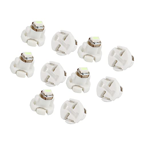 

ACROPIX Лампа подсветки приборной панели автомобиля T3 3020 LED Салонная Белый Ледяной синий 10 шт