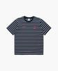 Heart Logo Short Sleeve T-Shirt Navy Pattern