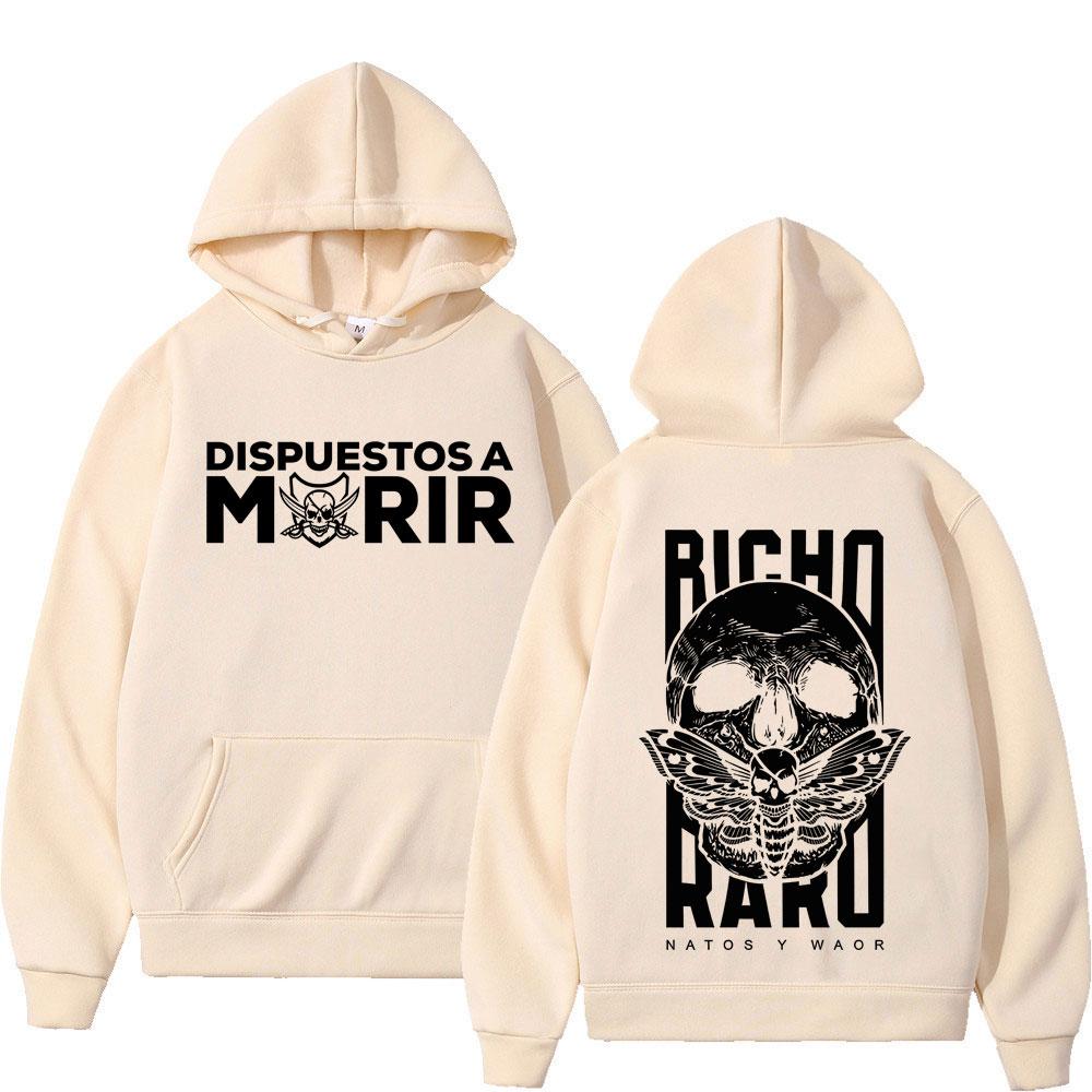 Unisex Gothic Skull Hoodie Y2K Aesthetic Oversized Sweatshirt Vintage Graphic Pullover HipHop Men's Women's Hoodies Top