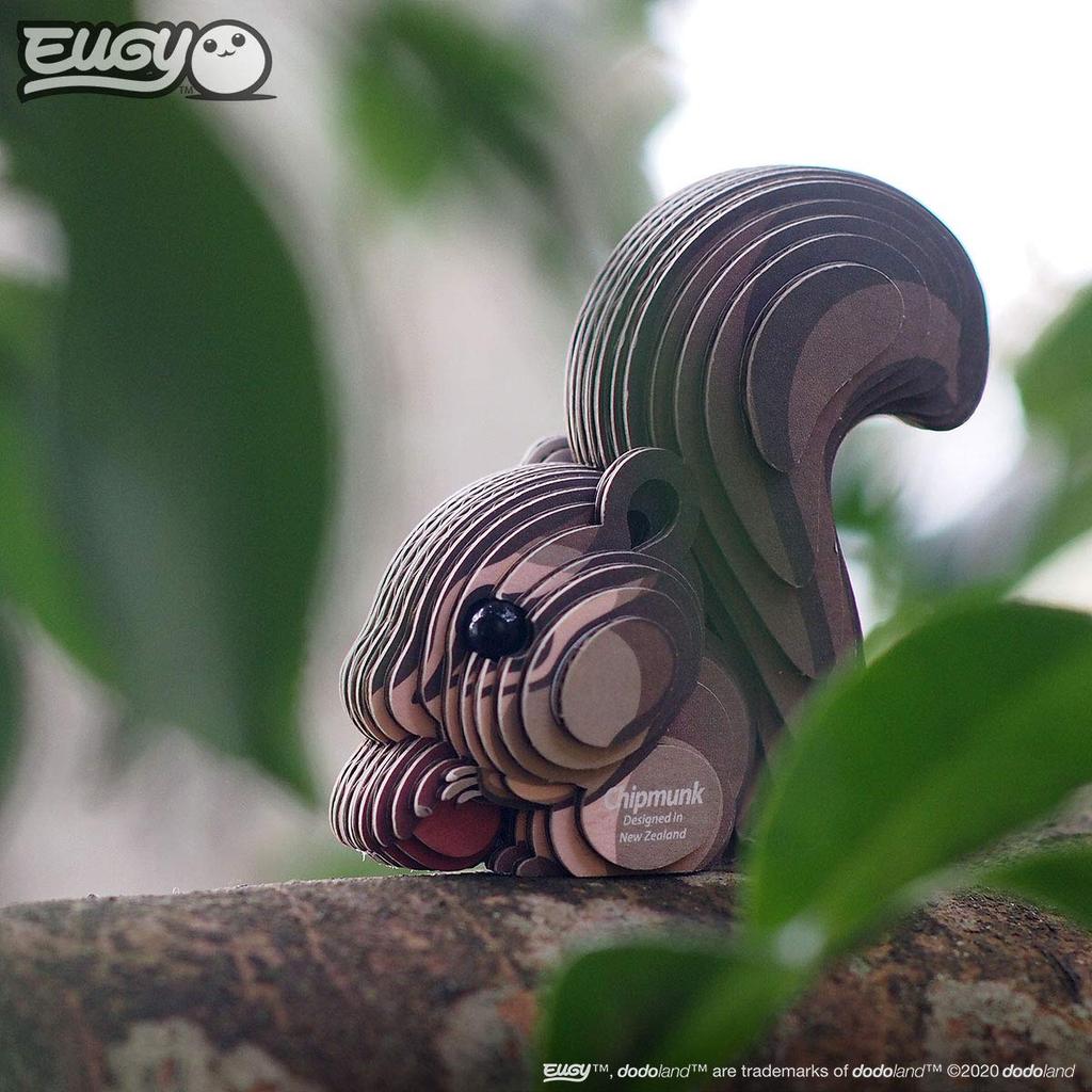 Paper 3D Puzzle EUGY 41 Chipmunk
