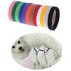 12Pcs Adjustable Pet Collar Anti-lost Soft Name ID Collar for Dog