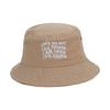 Girl Embroidery Letter Fisherman Hat Wide Brim Bucket Hat Spring Sunproof Hat