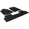 Rubber Mat - Gledring - Honda Cr-v 2012-2018 - 5 Pieces - Mounting Clips