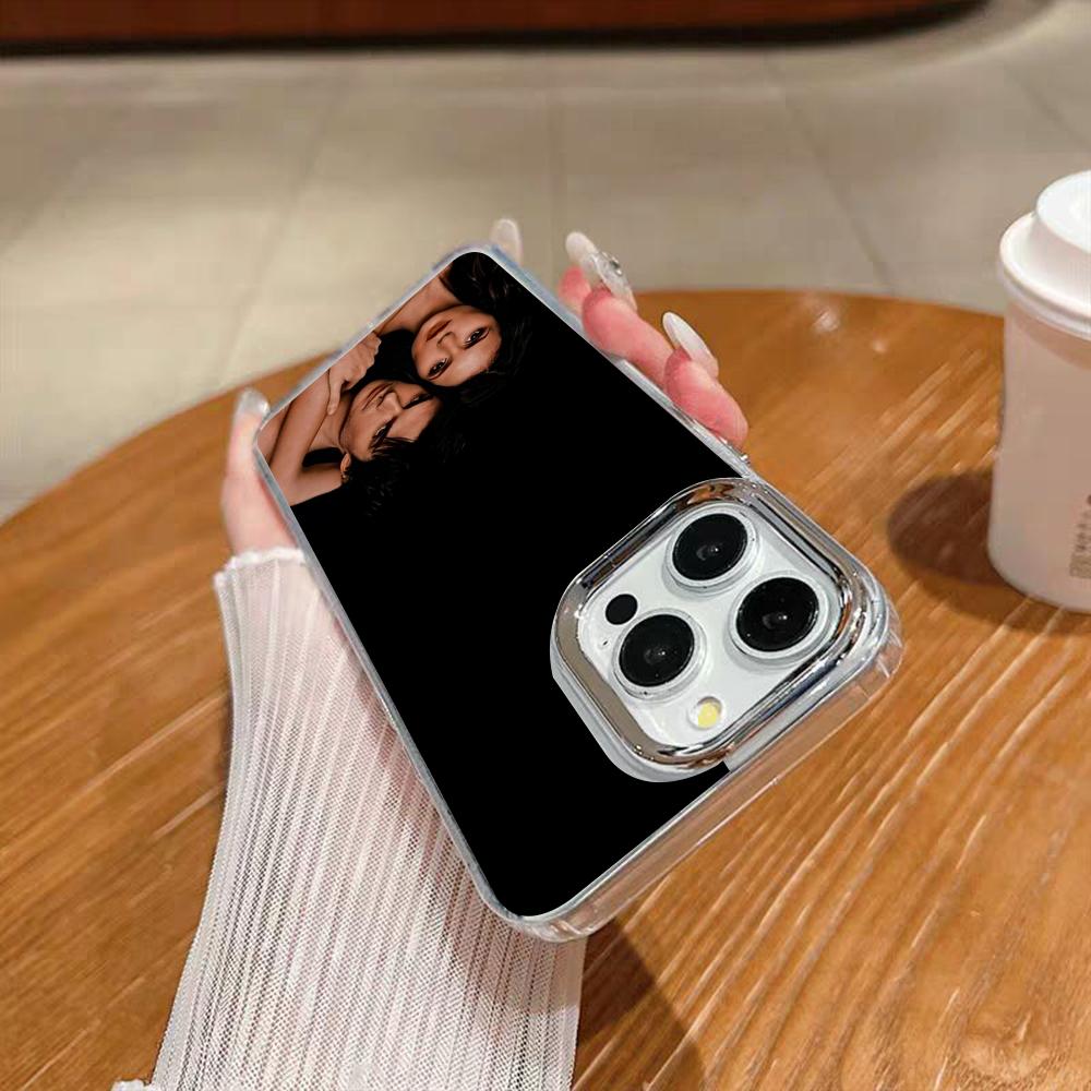Damon Salvatore Phone Case For Iphone 17 16 15 14 13 12 11 Pro Max Xr Air Plus Silicone Cover Silver Hard Shell Cover iPhone 12 Pro Max