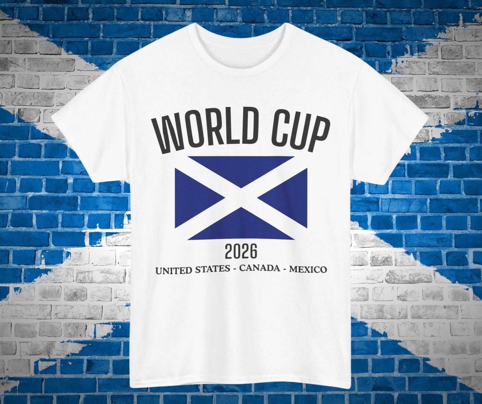 Scotland Saltire World Cup 2026 Tee | United States Canada Mexico 4XL