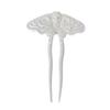 Hair Clip Multifunctional Black White Retro Style Hairpin Halloween Crow Skull Styling Hair Clip Hair Accessories