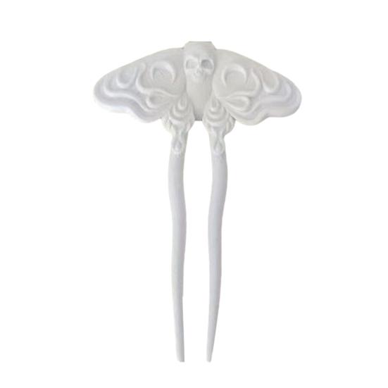 Hair Clip Multifunctional Black White Retro Style Hairpin Halloween Crow Skull Styling Hair Clip Hair Accessories