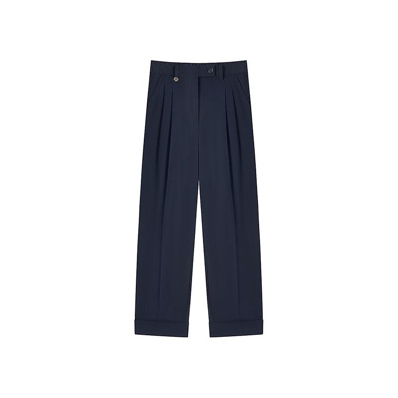 Teenie Weenie Women's Casual Straight-Leg Trousers