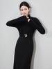 16-Needle Four-Flat Superfine Merino Wool Solid Turtleneck Knitwear: Simple, Versatile, and Close-Knit Design